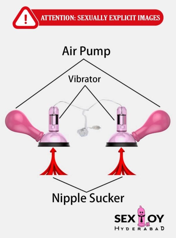 Experience Sensation: 7-Speed Vibrating Nipple Sucker for Enhanced Pleasure