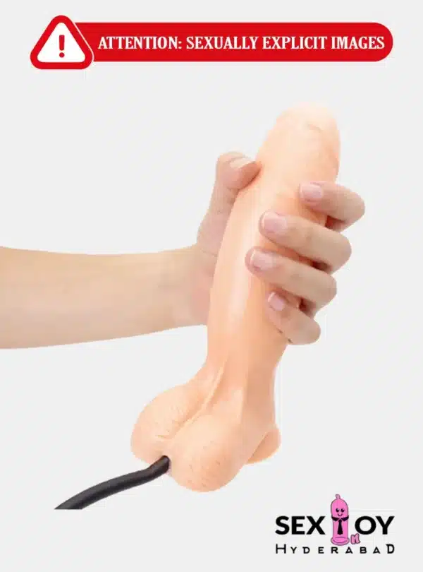 Pump Up Your Pleasure: Inflatable Realistic Dildo For Women