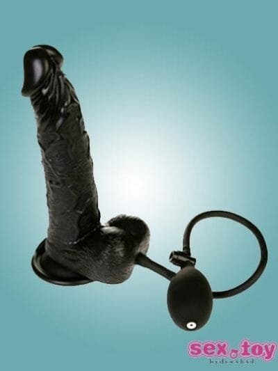 Ultimate Inflatable Black Dildo - new.www.sextoyinhyderabad.com