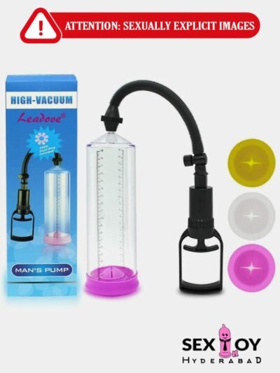 Boost Confidence: High Vacuum Performance Penis Enhancer Pump Kit