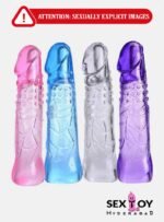 Unleash Enchantment: Magic Crystal Penis Extender Enlarger Sleeve