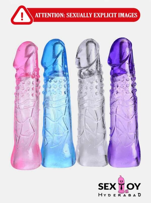 Unleash Enchantment: Magic Crystal Penis Extender Enlarger Sleeve