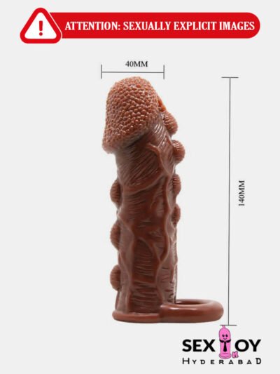 Secure Your Intimacy: Reusable Silicone Male Chastity Penis Sleeve