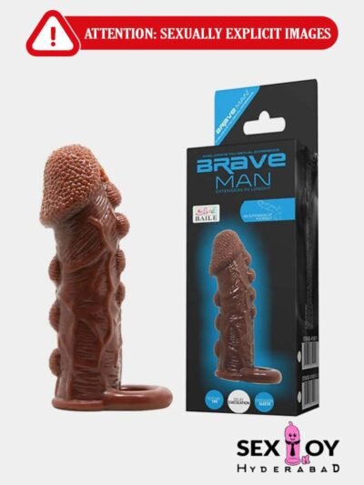 Unlock Intimacy: Reusable Silicone Male Chastity Penis Sleeve