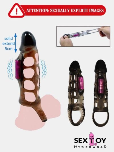 Amplify Pleasure: Enhancer Penis Sleeve for Intensified Sensation