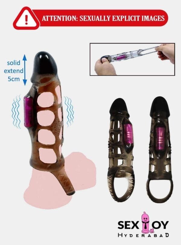 Amplify Pleasure: Enhancer Penis Sleeve for Intensified Sensation