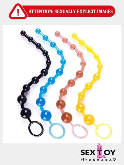 Explore Sensation: Colorful Jelly Anal Beads for Ultimate Pleasure