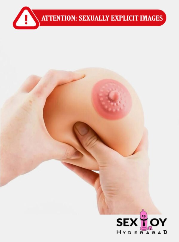 Playful Sensation: Silicone Squeeze Breast Ball for Fun and Relaxation