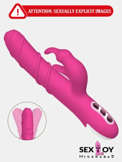 Elevate Your Pleasure: Khalifa Silicone Rabbit Vibrator USB Rechargeable