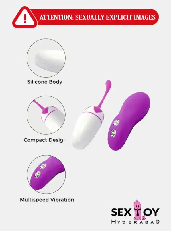 Unleash Bliss: Wireless Vibrating Egg for Hands-Free Pleasure