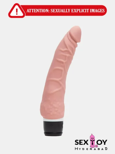 High-quality image of the Realistic Dong Vibrating Dildo, offering lifelike sensations and vibrations.