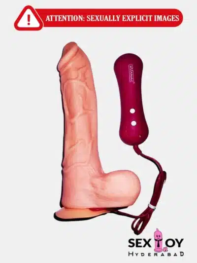 Image of the MultiSpeed Maddox Vibrating Dildo V5, offering customizable pleasure.