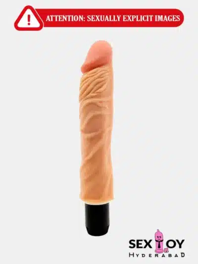 Image of a Real Feel Veined Dildo Vibrator, designed for lifelike pleasure.