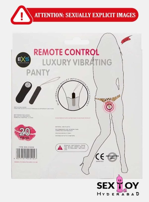 Sensual Control: Women Thong Panty with Remote Control for Ultimate Comfort