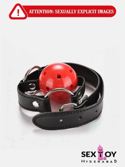 Silence the Passion: Mouth Ball Gag for Sensual Bondage Play