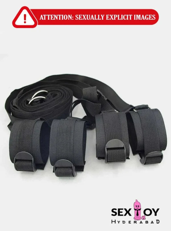Unlock Passion: Discover the Under The Bed Restraint (4 CM Width Belt)