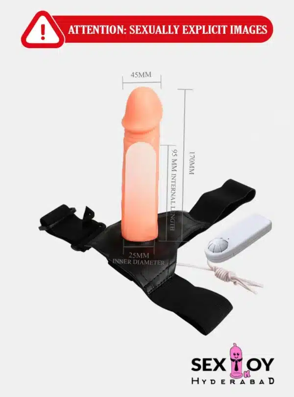 Strap Into Pleasure: Hollow Strap Dildo Penis Sleeve