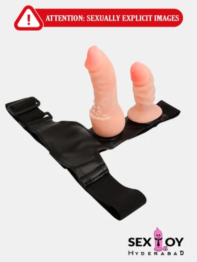 Dual Pleasure Delight: Utimi Double Adjustable Strap On