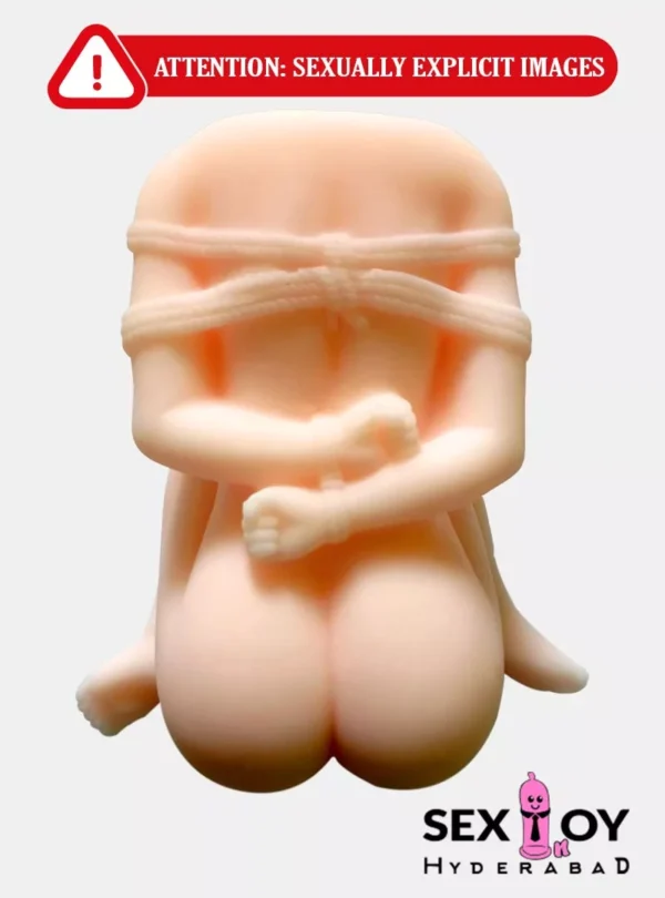 Male Masturbator: Close-up image of an artificial vagina toy for men.