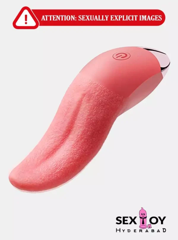 Image of a Wireless Tongue Vibrator for Women