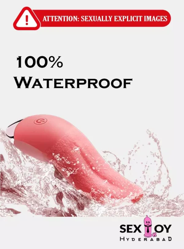 Image of a 10-Speed Wireless Tongue Vibrator for Women