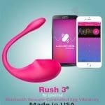 Bluetooth Control Bullet Vibrator: Lovense Rush 3