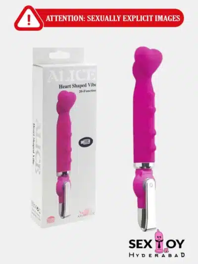 Capture hearts with Alice Heart Shaped Vibe - The Ultimate Pleasure Companion