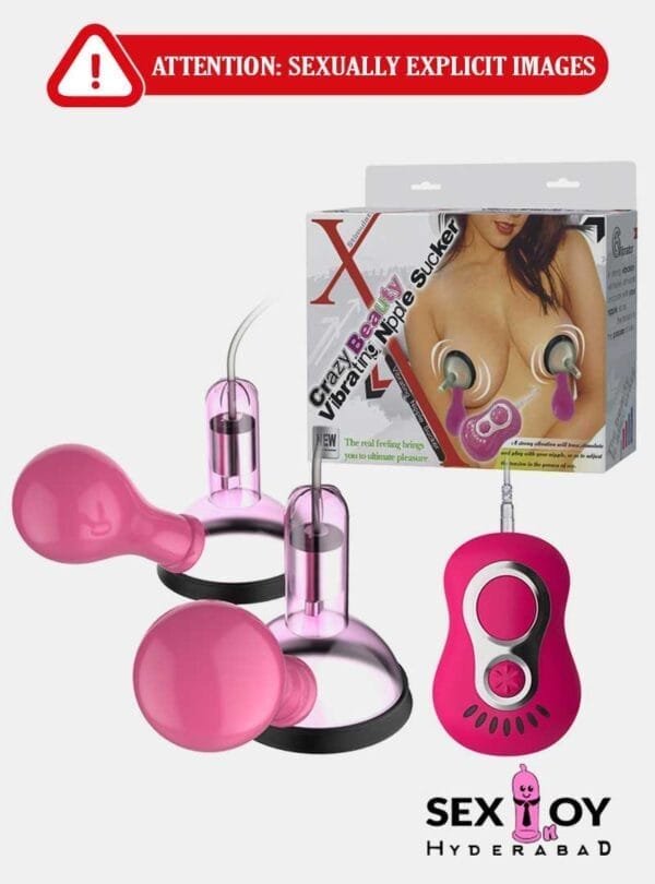 Enhance Sensation: 7-Speed Vibrating Nipple Sucker for Intense Pleasure