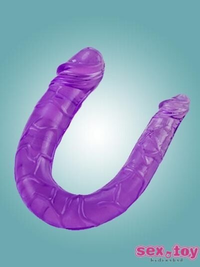 Double Dong Cool Jelly Dildo - sextoyinhyderabad.com