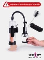 Power Up Pleasure: Max Endurance Vibrating Penis Pump