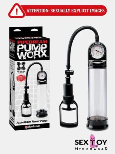 Amplify Size: Worx Accu-Meter Power Penis Enlargement Pump