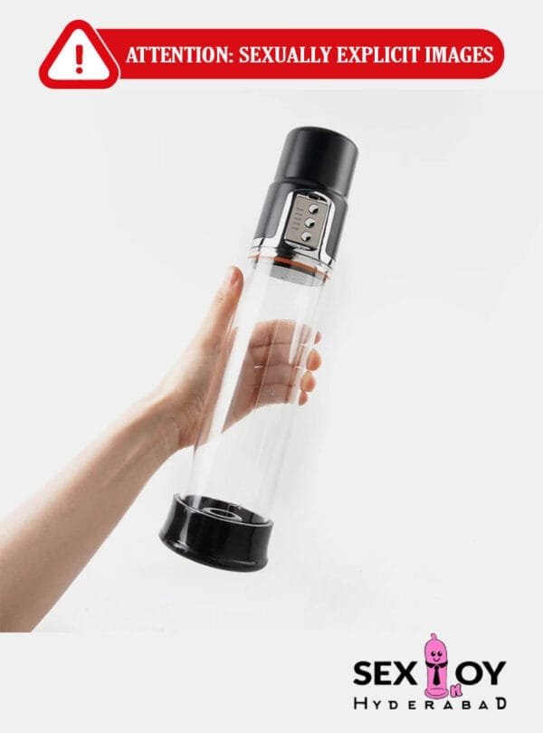 Power Up Pleasure: USB Chargeable Electric Penis Enlarger Ejaculation Pump