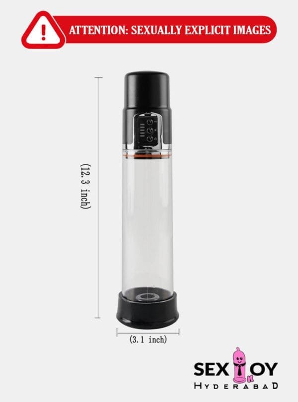 Power Up Pleasure: USB Chargeable Electric Penis Enlarger Ejaculation Pump