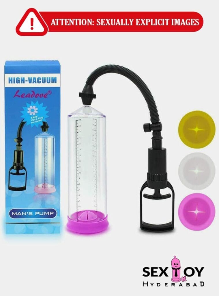 Boost Confidence: High Vacuum Performance Penis Enhancer Pump Kit