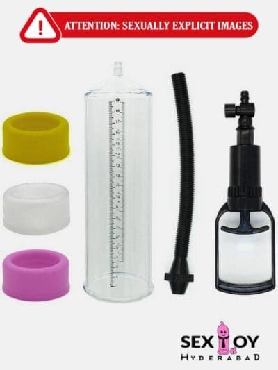 Elevate Intimacy: High Vacuum Performance Penis Enhancer Pump Kit