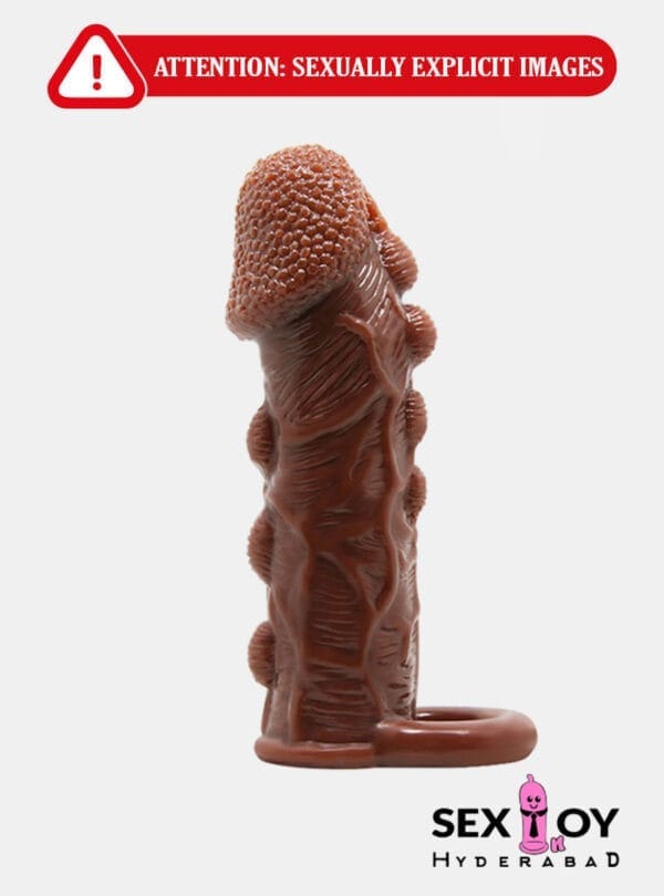 Secure Intimacy: Reusable Silicone Male Chastity Penis Sleeve