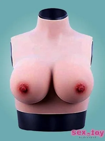 Mastectomy Prosthesis Cross dresser Transgender Cosplay High Collar - new.www.sextoyinhyderabad.com