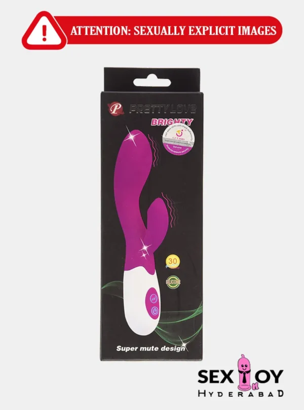 Glow Up Your Pleasure: Pretty Love BRIGHTY Rabbit Vibrator
