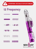 Elevate Your Pleasure: Thrusting Up And Down Rabbit Vibrator