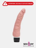 High-quality image of the Realistic Dong Vibrating Dildo, offering lifelike sensations and vibrations.