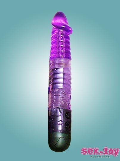 Curved Jelly Vibrator Dildo- sextoyinhyderabad.com
