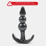 Anal Plug with Beads – Body-Safe Textured Plug for Gradual Stimulation