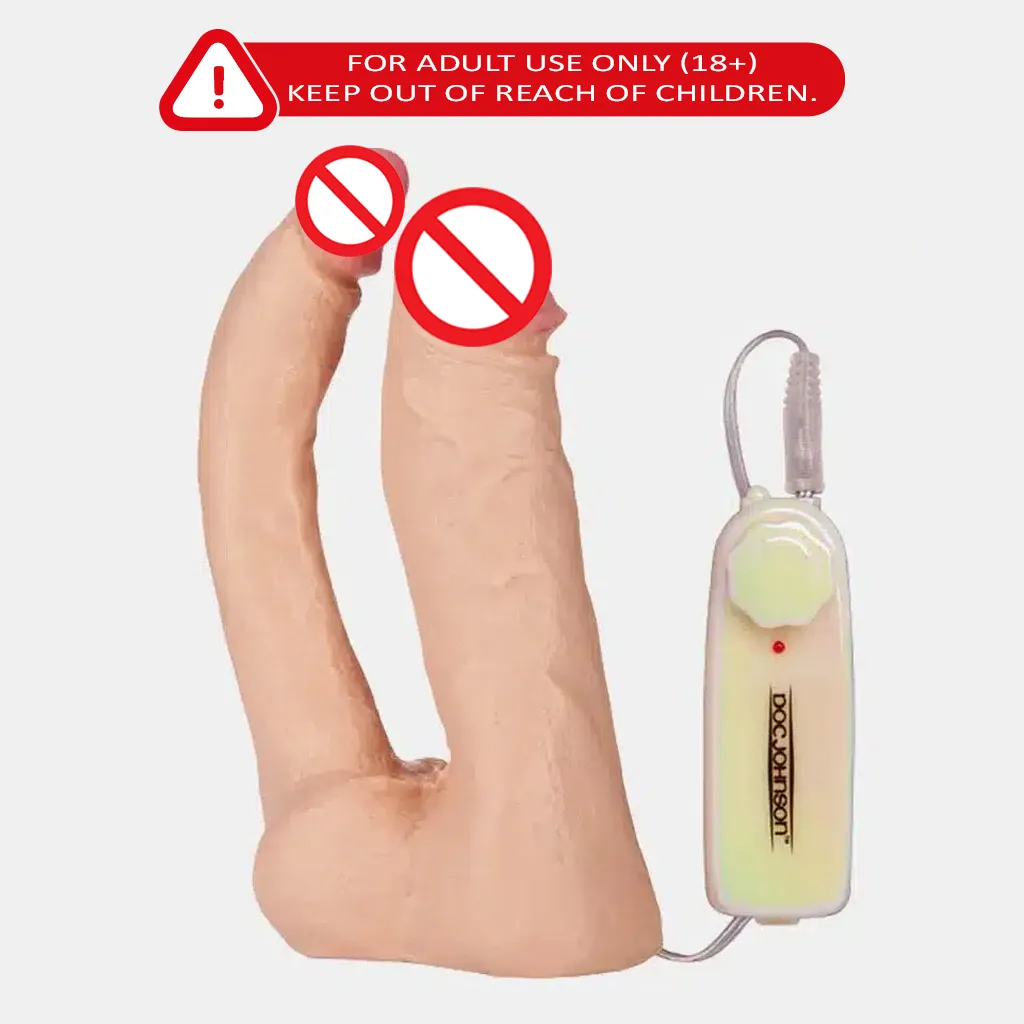 Doc Johnson Double Penetrator Vibrating Dildo Doc Johnson Double Penetrator Vibrating Dildo for Dual Stimulation