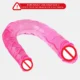 Double Dong Cool Jelly Dildo with Flexible Body-Safe Design