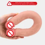 Flexible Double Dong Strapless Dildo for Women – Soft Body-Safe Design