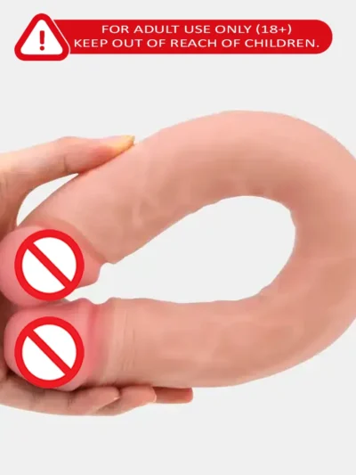 Flexible Double Dong Strapless Dildo for Women – Soft Body-Safe Design