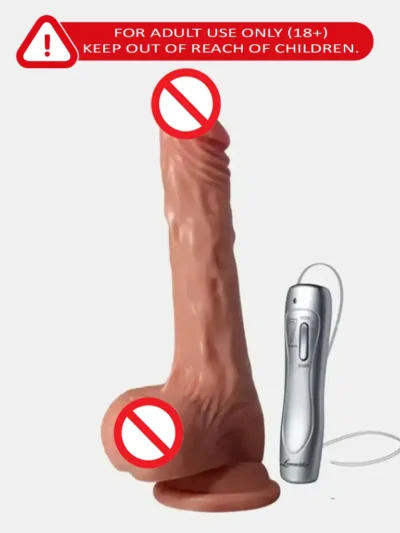 Multi Speed Maddox Vibrating Dildo with Adjustable Vibration Modes
