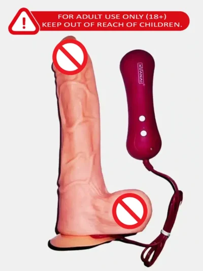 MultiSpeed Maddox Vibrating Dildo V5 with Adjustable Vibration Modes