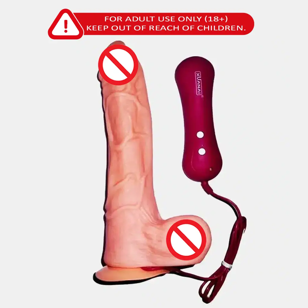 MultiSpeed Maddox Vibrating Dildo V5 MultiSpeed Maddox Vibrating Dildo V5 with Adjustable Vibration Modes