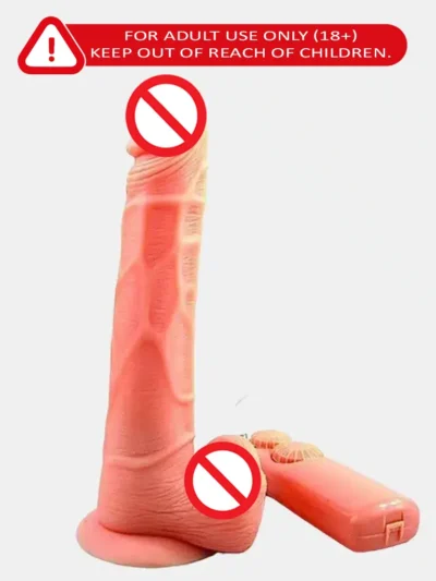 Realist Vibrating and Rotation Dildo V2 with Dual Function Stimulation